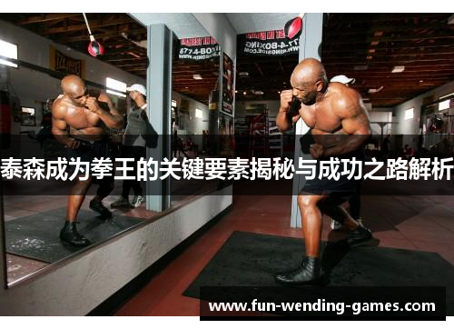 泰森成为拳王的关键要素揭秘与成功之路解析